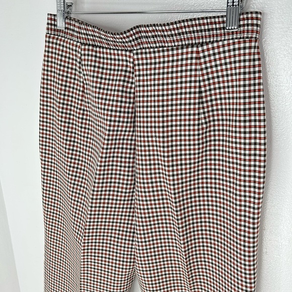 Montgomery Ward Vintage 80’s‎ Pants Size 12 Plaid Wide Leg Retro 27x27 - Picture 10 of 14